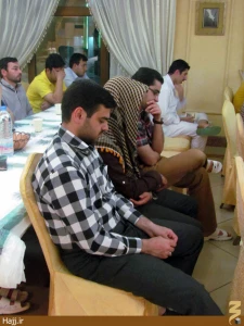 برگزاری یک مجلس ترحیم در مدینه