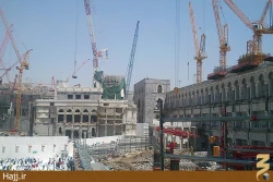 بخش شرقي مسجدالحرام در توسعه جديد/ عكس