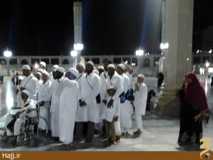 حضور زائران خارجي در حريم نبوي