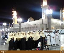 حضور زائران خارجي در حريم نبوي