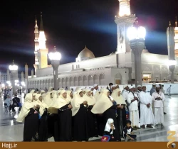 حضور زائران خارجي در حريم نبوي
