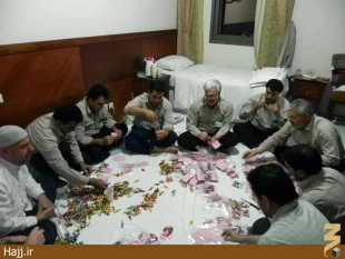 آماده‌سازي بسته‌هاي جشن ميلاد  امام باقردر مدينه