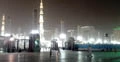 حرم نبوی در غبار + عکس