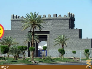 دروازه جديد شهر مدينه+تصوير