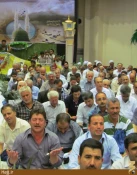 مراسم باشكوه دعاي كميل - 13 رجب، بعثه مقام معظم رهبري در مدينه منوره