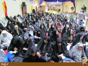 مراسم پرفيض دعاي ندبه - 14 رجب، بعثه مقام معظم رهبري در مدينه منوره