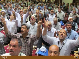 مراسم پرفيض دعاي ندبه - 14 رجب، بعثه مقام معظم رهبري در مدينه منوره