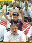 مراسم پرفيض دعاي ندبه - 14 رجب، بعثه مقام معظم رهبري در مدينه منوره