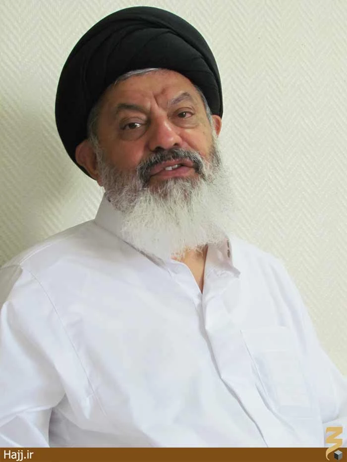 حجت الاسلام سيدحسن قمي، مسئول هيات اعزامي دفتر آيت‌الله صافي گلپايگاني در مدينه