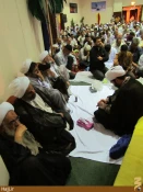 مراسم عزاداري وفات حضرت زينب سلام الله عليها در بعثه مقام معظم رهبري در مدينه منوره