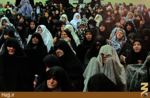 مراسم عزاداري وفات حضرت زينب سلام الله عليها در بعثه مقام معظم رهبري در مدينه منوره