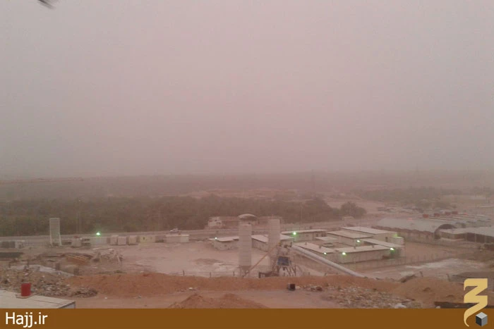 نجف اشرف همچنان درگير مشكل گرد و غبار است