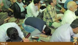 گزارش تصويري برگزاري دعاي كميل در خميه گاه- كربلا