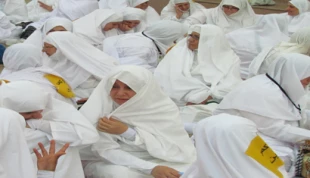 ماجراي عروس و مادرشوهر در لباس اِحرام