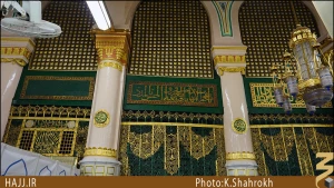 مکان اعتکاف پیامبردر مسجدالنبی کجا بوده است؟+عکس