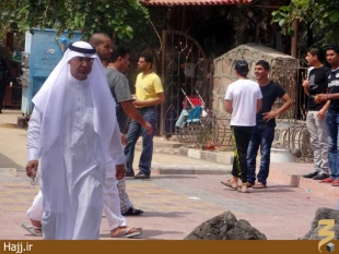 روز جمعه در حسينيه شيعيان مدينه