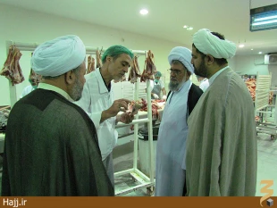 بازديد نماينده بعثه مقام معظم رهبري از سالن آماده‌سازي آشپزخانه مركزي الدخيل