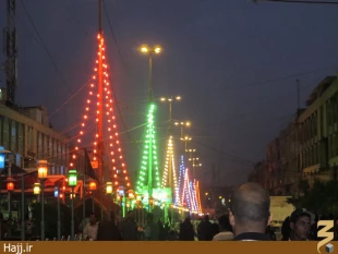 كربلا در شب ميلاد اباعبدالله / عكس