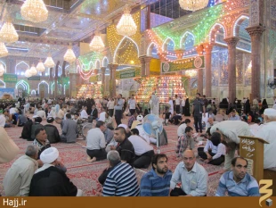 كربلا در شب ميلاد اباعبدالله / عكس