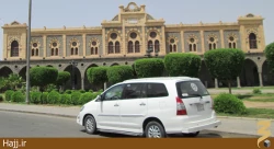 تصويري از نماي فعلي ايستگاه راه آهن مدينه