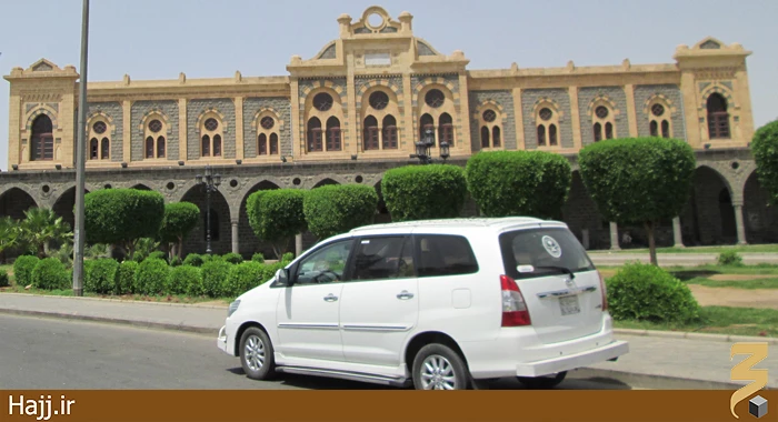 تصويري از نماي فعلي ايستگاه راه آهن مدينه