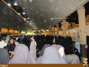 حضور گسترده زائران در حرم اميرمومنان(ع) به مناسبت عيد مبعث/عكس