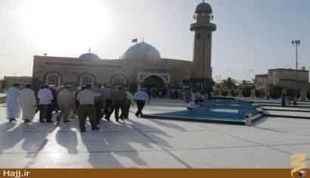 مراسم سالگرد ارتحال آيت الله قرشي در مسجد حنانه/عكس