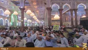 مراسم عيد مبعث در حرم اباعبدالله/ عكس