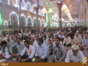 مراسم عيد مبعث در حرم اباعبدالله/ عكس