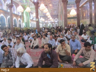 مراسم عيد مبعث در حرم اباعبدالله/ عكس