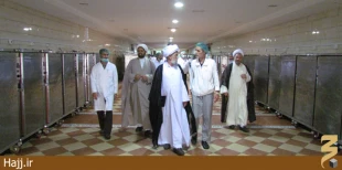راهروي اصلي آشپزخانه مركزي الدخيل - مدينه منوره