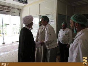 پايان بازديد نماينده بعثه مقام معظم رهبري از آشپزخانه مركزي الدخيل