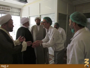 پايان بازديد نماينده بعثه مقام معظم رهبري از آشپزخانه مركزي الدخيل