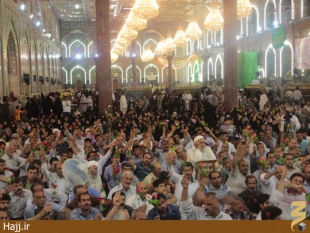 مراسم جشن سوم شعبان در حرم اباعبدالله / عكس