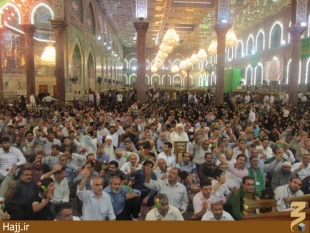 مراسم جشن سوم شعبان در حرم اباعبدالله / عكس