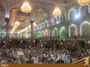 مراسم جشن سوم شعبان در حرم اباعبدالله / عكس