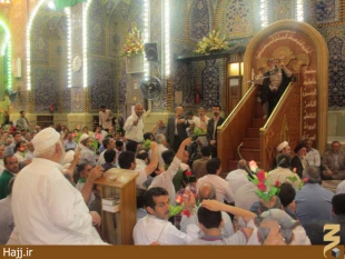 مراسم جشن سوم شعبان در حرم اباعبدالله / عكس