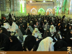 جشن ميلاد باب الحوائج و دعاي كميل در خِيمه‌ گاه حسيني