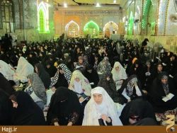 جشن ميلاد باب الحوائج و دعاي كميل در خِيمه‌ گاه حسيني