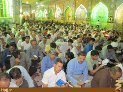 جشن ميلاد باب الحوائج و دعاي كميل در خِيمه‌ گاه حسيني