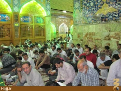 جشن ميلاد باب الحوائج و دعاي كميل در خِيمه‌ گاه حسيني