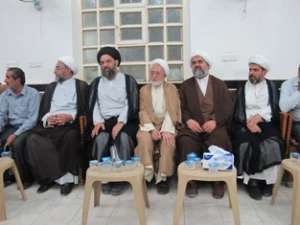 حضور نماینده بعثه در بزرگداشت آیت الله حکیم عکس