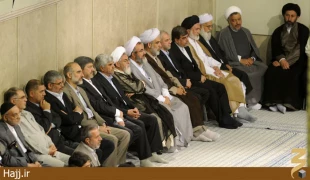 كارگزاران حج با رهبر معظم انقلاب ديدار كردند + تصوير