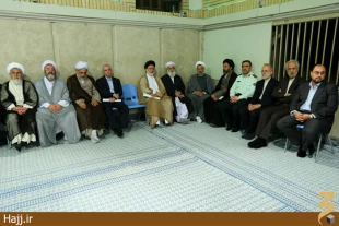 تصاويري ديگر از ديدار كارگزارن حج با رهبر انقلاب
