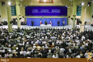 تصاويري ديگر از ديدار كارگزارن حج با رهبر انقلاب