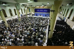 تصاويري ديگر از ديدار كارگزارن حج با رهبر انقلاب