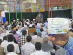 جشن ميلاد باسعادت امام رضا در حرم قمر بني هاشم 
