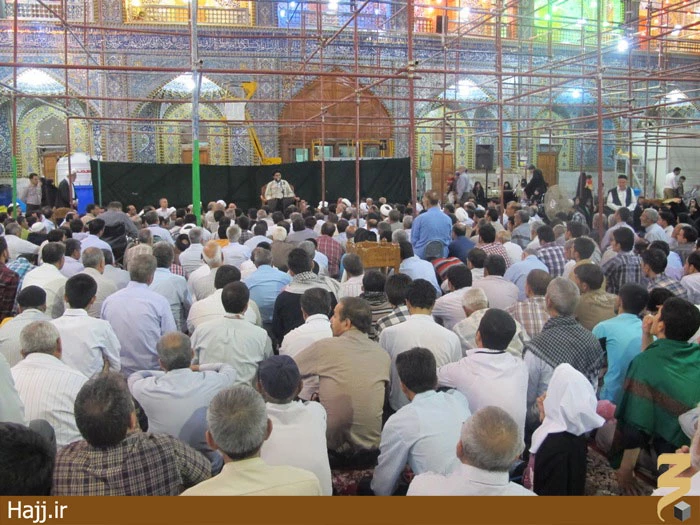 جشن ميلاد باسعادت امام رضا در حرم قمر بني هاشم 