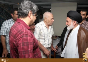 دیدار سرپرست حجاج با زائران ایرانی در اقامتگاه موفنبیک مدینه عکس