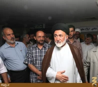 ديدار سرپرست حجاج با زائران ايراني در اقامتگاه موفنبيك مدينه/عكس